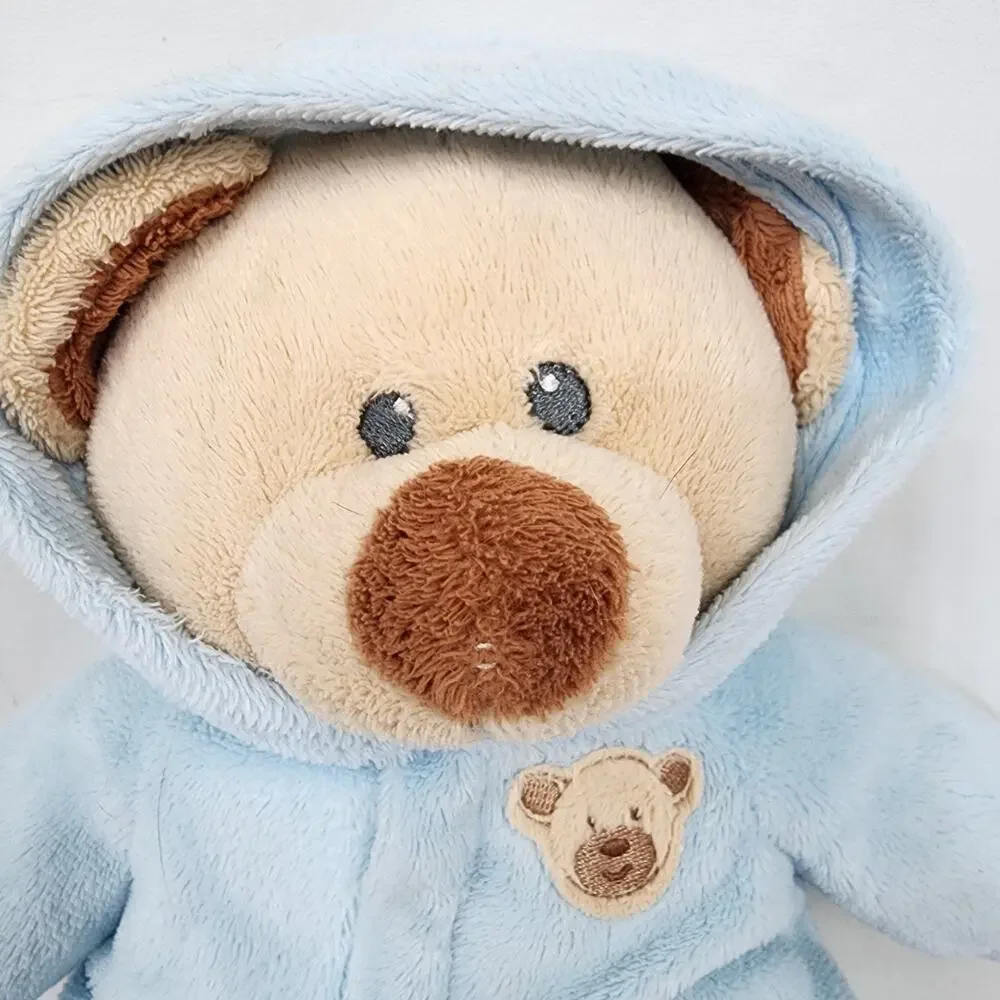 Ty Love to Baby Baby Bear Blue PJ Soft Plush 2013 Blue Pajamas 10” Pluffies